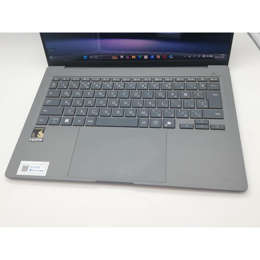 中古】ASUS Zenbook SORA UX3407RA アイスランドグレー 【SD X Elite