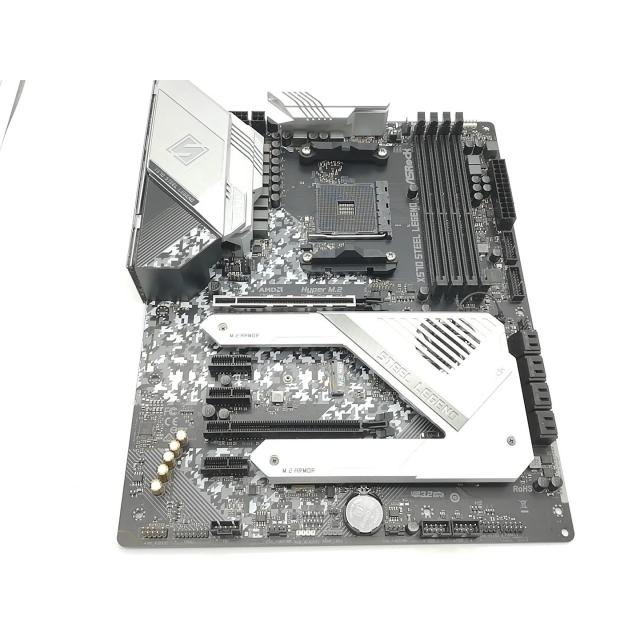 中古】ASRock X570 Steel Legend X570/AM4/ATX【秋葉2号】保証期間1