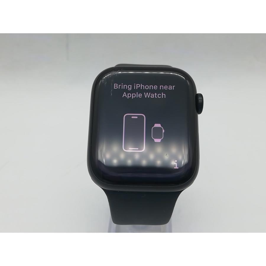 中古】Apple Watch Series9 45mm Cellular ミッドナイトアルミニウム 