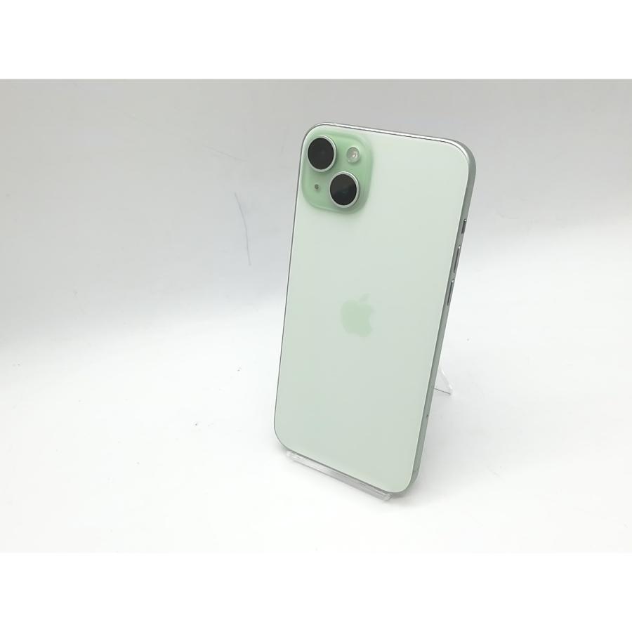 中古】Apple 国内版 【SIMフリー】 iPhone 15 Plus 128GB グリーン