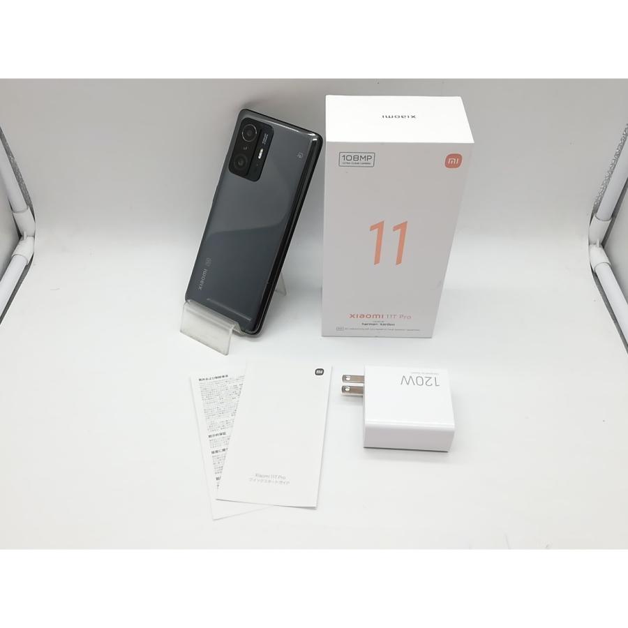 中古】Xiaomi 国内版 【SIMフリー】 Xiaomi 11T Pro メテオライト