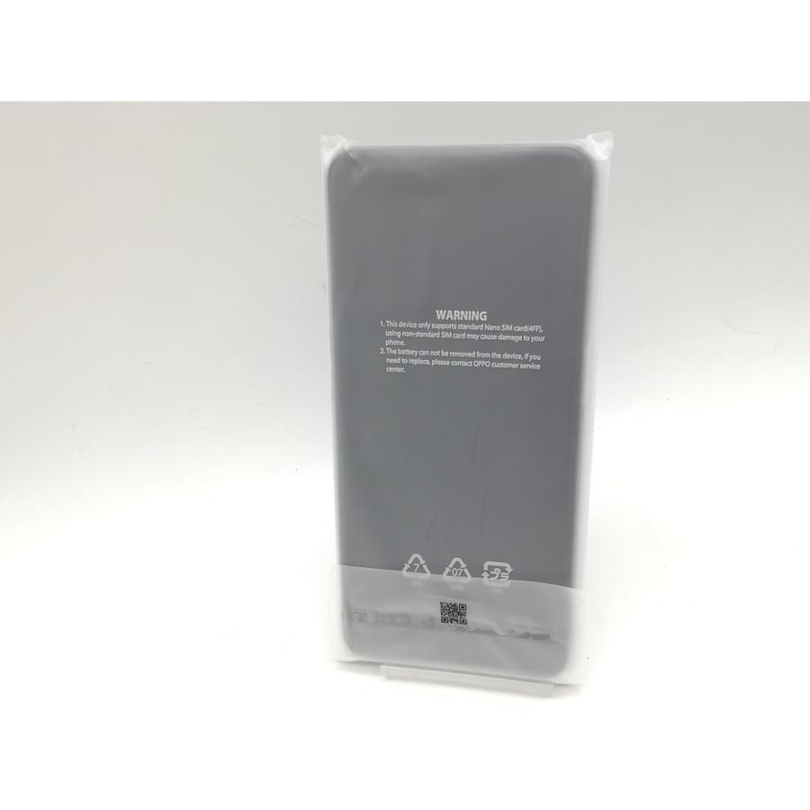 未使用】Oppo au 【SIMロック解除済み】 OPPO A54 5G シルバーブラック