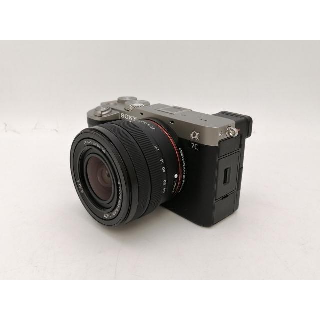 中古】SONY α7C ズームレンズキット ILCE-7CL シルバー【新宿2】保証
