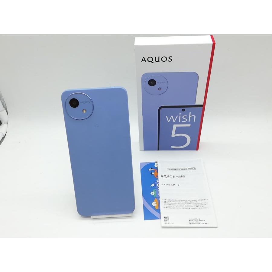 中古】SHARP 国内版 【SIMフリー】 AQUOS wish5 ミソラ 4GB 128GB SH