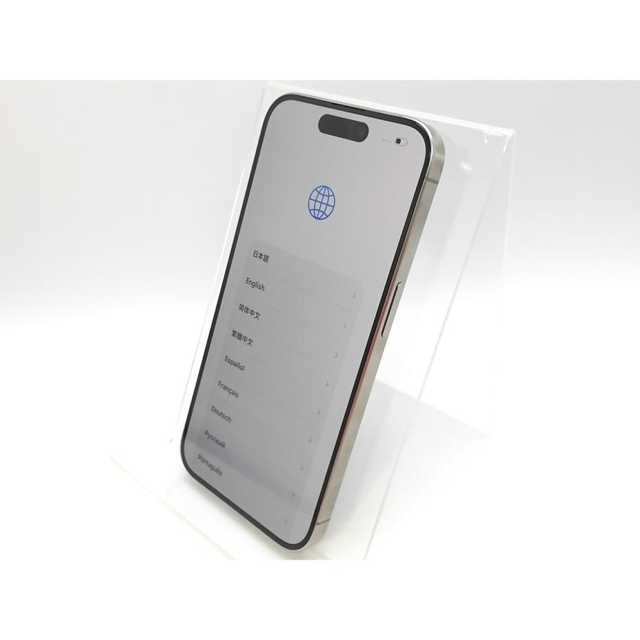 中古】Apple 国内版 【SIMフリー】 iPhone 15 Pro 128GB ナチュラル 