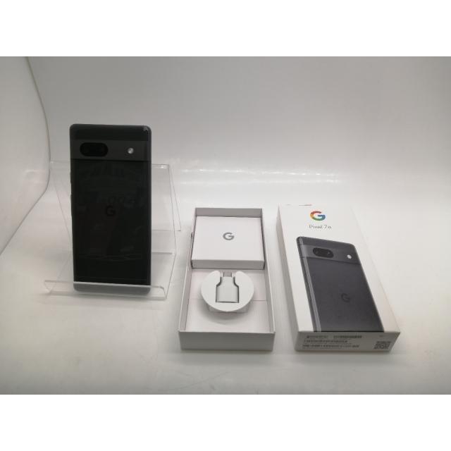 中古】Google au 【SIMフリー】 Pixel 7a チャコール 8GB 128GB G82U8