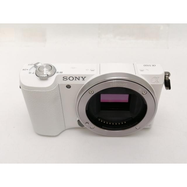 中古】SONY α5100 パワーズームレンズキット ILCE-5100L ホワイト