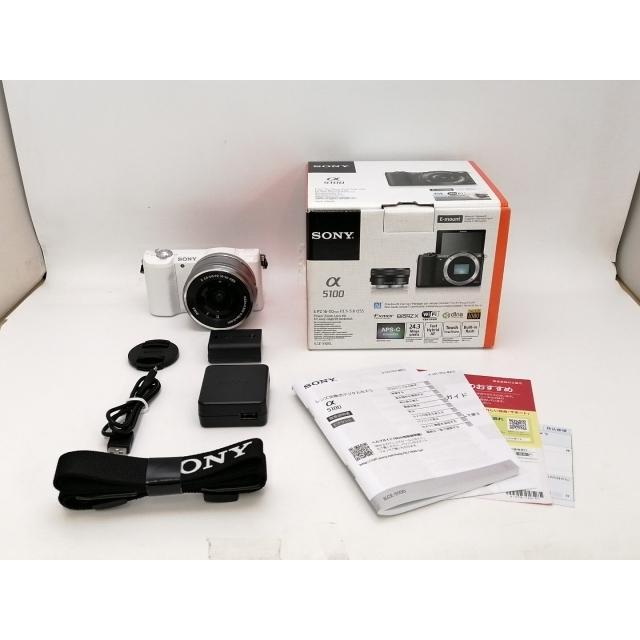 中古】SONY α5100 パワーズームレンズキット ILCE-5100L