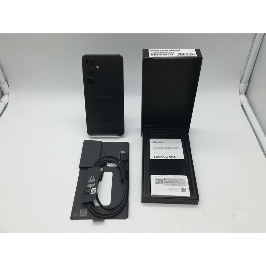 中古】SAMSUNG docomo 【SIMフリー】 Galaxy S24 オニキスブラック 8GB