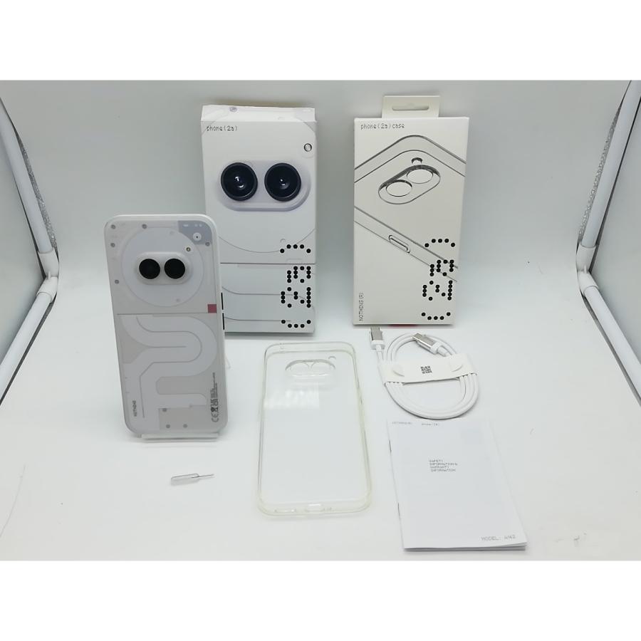中古】NOTHING 国内版 【SIMフリー】 Nothing Phone (2a) 12GB 256GB