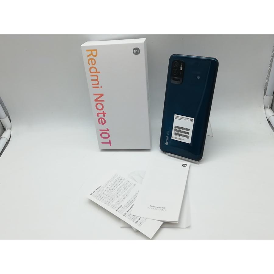中古】Xiaomi 国内版 【SIMフリー】 Redmi Note 10T レイクブルー 4GB