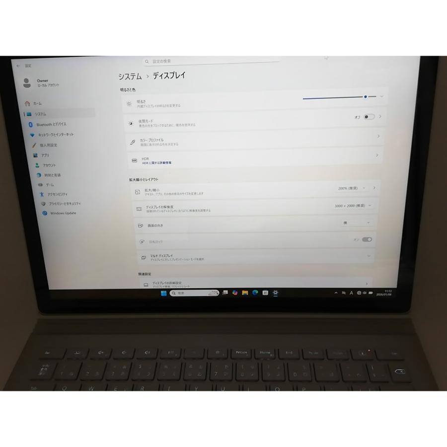 【中古】Microsoft Surface Book3 13インチ (i7 16G 256G)【吉祥寺】保証期間１ヶ月【ランクC】の画像