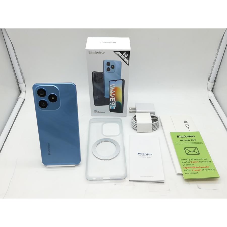 中古】Blackview 国内版【SIMフリー】WAVE 9C 4GB 64GB [Lipple Blue