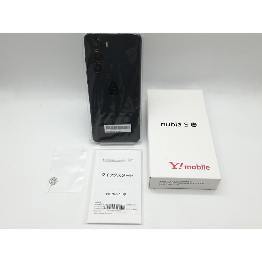 未使用】ZTE ymobile 【SIMフリー】 nubia S 5G 4GB 128GB 