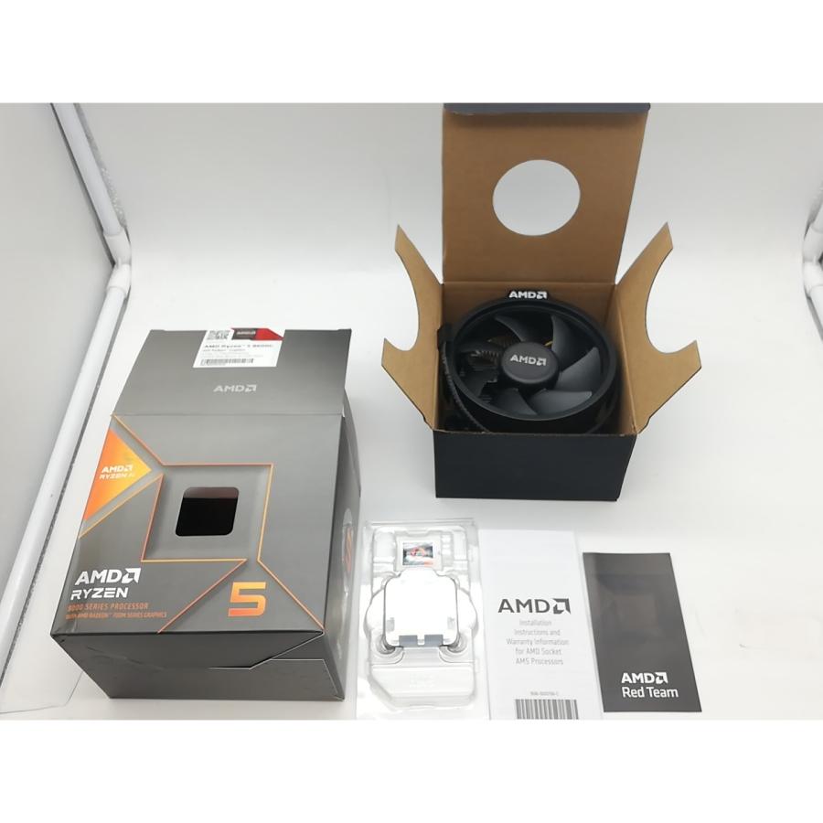中古】AMD Ryzen 5 8600G (4.3GHz/TC:5GHz) BOX AM5/6C/12T/L3 16MB