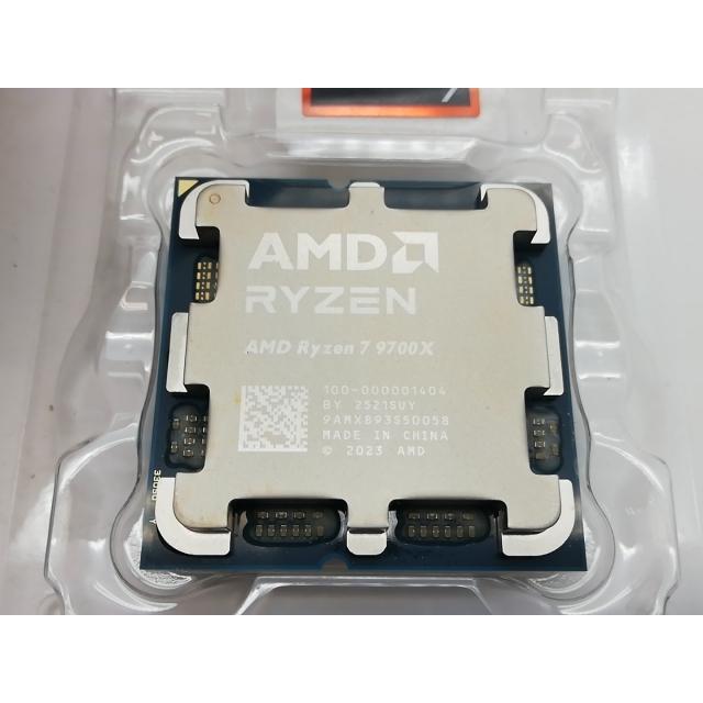 中古】AMD Ryzen 7 9700X (3.8GHz/TC:5.5GHz) BOX AM5/8C/16T/L3 32MB