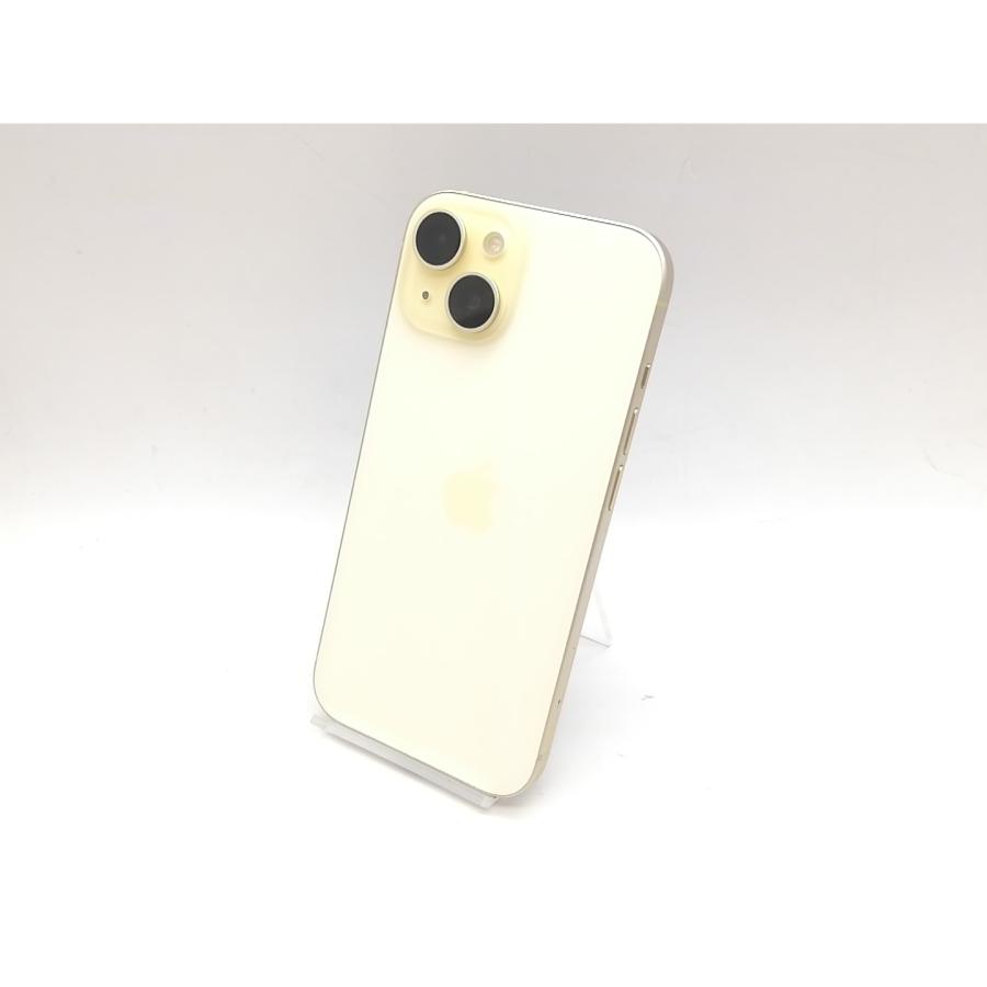 中古】Apple 国内版 【SIMフリー】 iPhone 15 256GB イエロー MTMQ3J/A