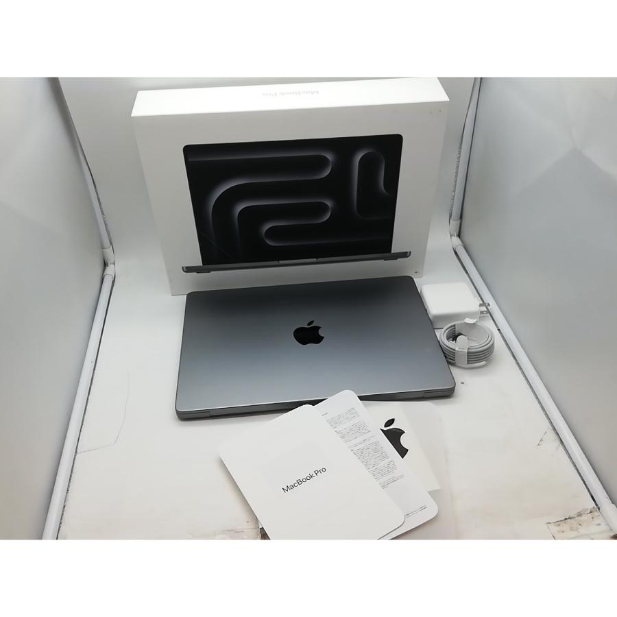【中古】Apple MacBook Pro 14インチ M3(CPU:8C/GPU:10C) 8GB/1TB スペースグレイ MTL83J/A (14インチ,M3,2023)【吉祥寺】保証期間１ヶ月【ランクA】の画像