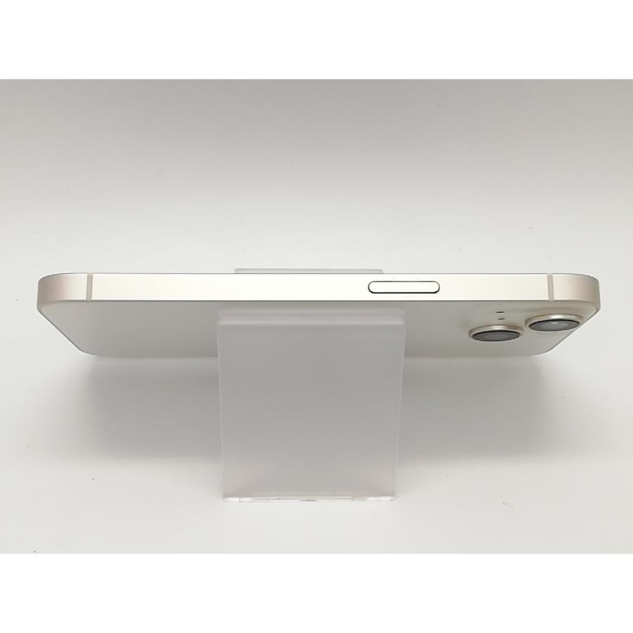 【中古】Apple 国内版 【SIMフリー】 iPhone 14 128GB スターライト MPUQ3J/A【府中ル・シーニュ】保証期間１週間【ランクC】の画像