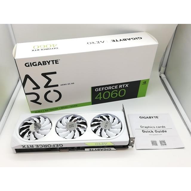 中古】GIGABYTE GV-N4060AERO OC-8GD RTX4060/8GB(GDDR6)【吉祥寺