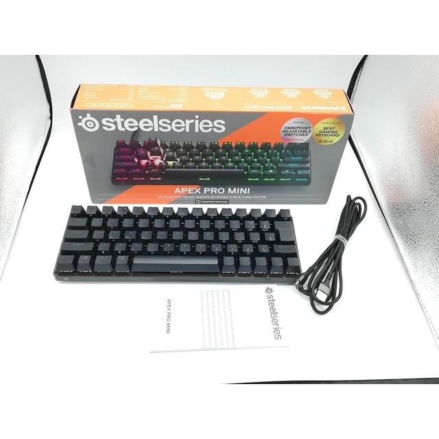 SteelSeries APEX PRO MINI 中古品 中古】SteelSeries Apex Pro Mini US【秋葉2号】保証期間1週間