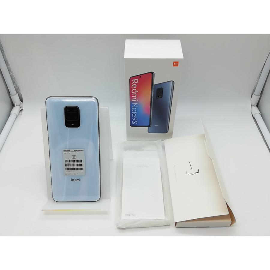 中古】Xiaomi 国内版 【SIMフリー】 Redmi Note 9S グレイシャー 