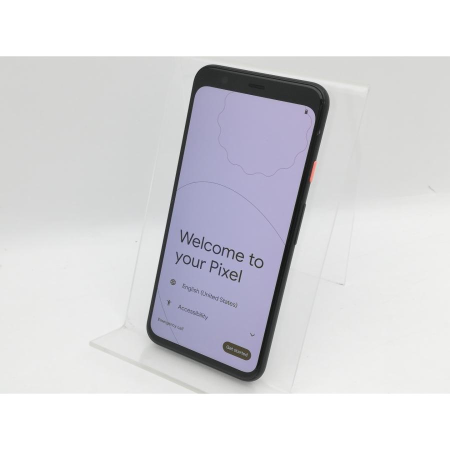 中古】Google 国内版 【SIMフリー】 Pixel 4 Clearly White 6GB 64GB 