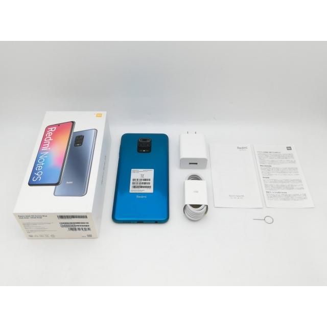 中古】Xiaomi 国内版 【SIMフリー】 Redmi Note 9S オーロラブルー 6GB