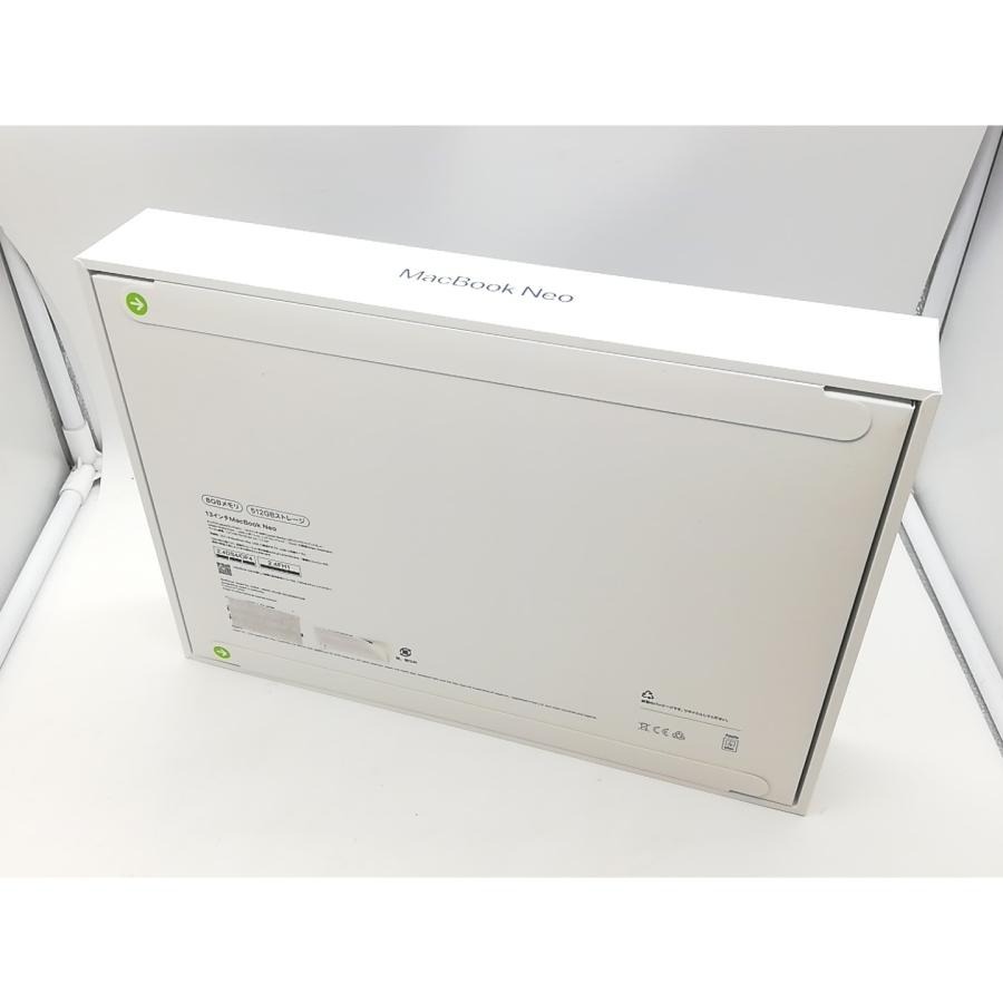 未使用】Apple MacBook Neo 13インチ A18 Pro(CPU:6C/GPU:5C) 8GB