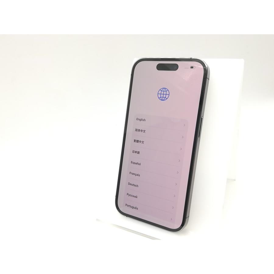 【中古】Apple 国内版 【SIMフリー】 iPhone 14 Pro 128GB ディープパープル MQ0F3J/A【吉祥寺】保証期間１ヶ月【ランクB】の画像