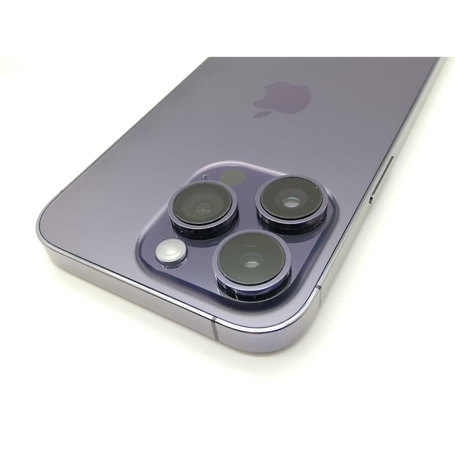 【中古】Apple 国内版 【SIMフリー】 iPhone 14 Pro 128GB ディープパープル MQ0F3J/A【吉祥寺】保証期間１ヶ月【ランクB】の画像