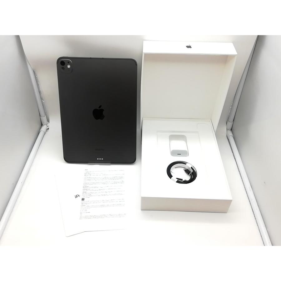 【中古】Apple 国内版 【SIMフリー】 11インチ iPad Pro（M4/2024） 512GB スペースブラック 標準ガラス MVW33J/A【吉祥寺】保証期間１ヶ月【ランクA】の画像