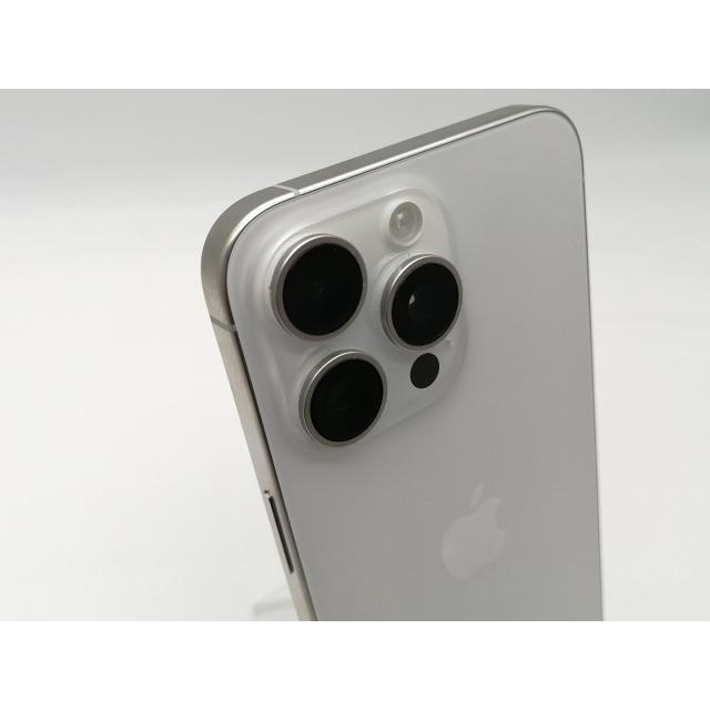 【中古】Apple 国内版 【SIMフリー】 iPhone 15 Pro Max 256GB ホワイトチタニウム MU6Q3J/A【吉祥寺】保証期間１ヶ月【ランクA】の画像