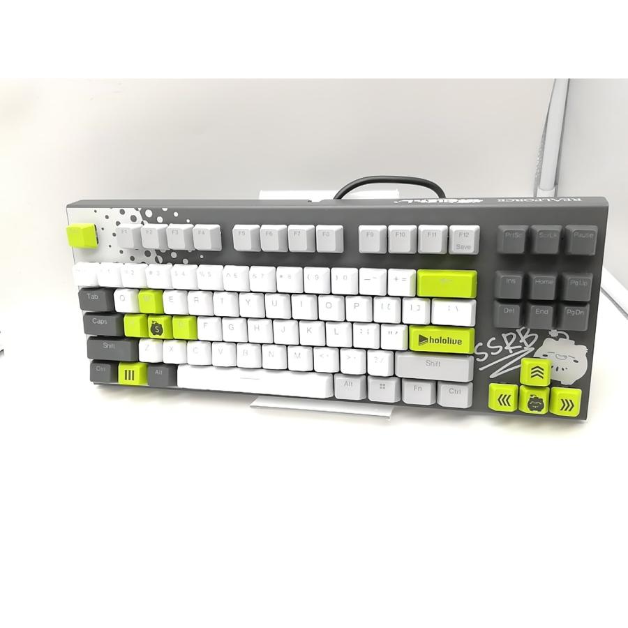 中古】東プレ REALFORCE × hololive GX1 獅白ぼたん モデル X1UDS1