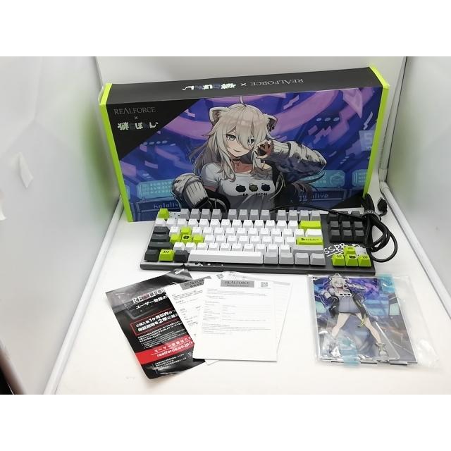 中古】東プレ REALFORCE × hololive GX1 獅白ぼたん モデル X1UDS1