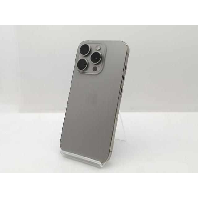 中古】Apple docomo 【SIMフリー】 iPhone 15 Pro 128GB ナチュラル 