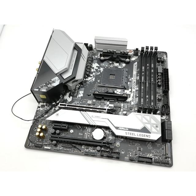 B550M Steel Legend　中古品 中古】ASRock B550M Steel Legend B550/AM4/2.5GbitLAN/MicroATX