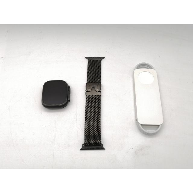 【中古】Apple Watch Ultra3 49mm Cellular ブラックチタニウムケース/ブラックチタニウムミラネーゼループL MF1T4J/A【吉祥寺】保証期間１ヶ月【ランクA】の画像