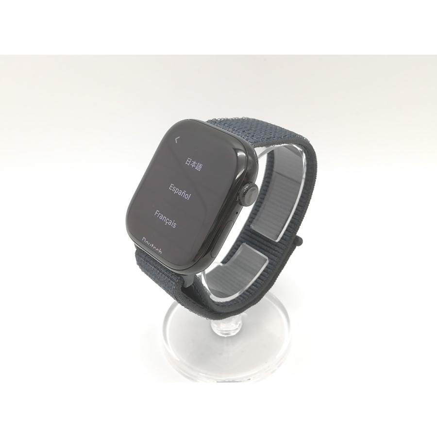 中古】Apple Watch Series10 46mm GPS ジェットブラックアルミニウム 