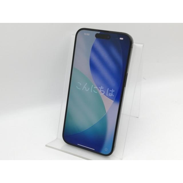 【中古】Apple 国内版 【SIMフリー】 iPhone 15 Pro Max 1TB ブラックチタニウム MU6Y3J/A【中野】保証期間１ヶ月【ランクA】の画像