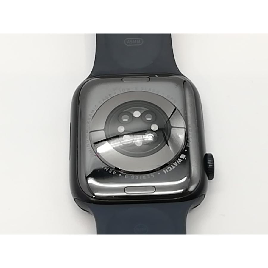 【中古】Apple Watch Series9 45mm Cellular ミッドナイトアルミニウムケース/ミッドナイトスポーツバンド(S/M) MRMC3J/A【府中ル・シーニュ】保証期間１ヶ月の画像