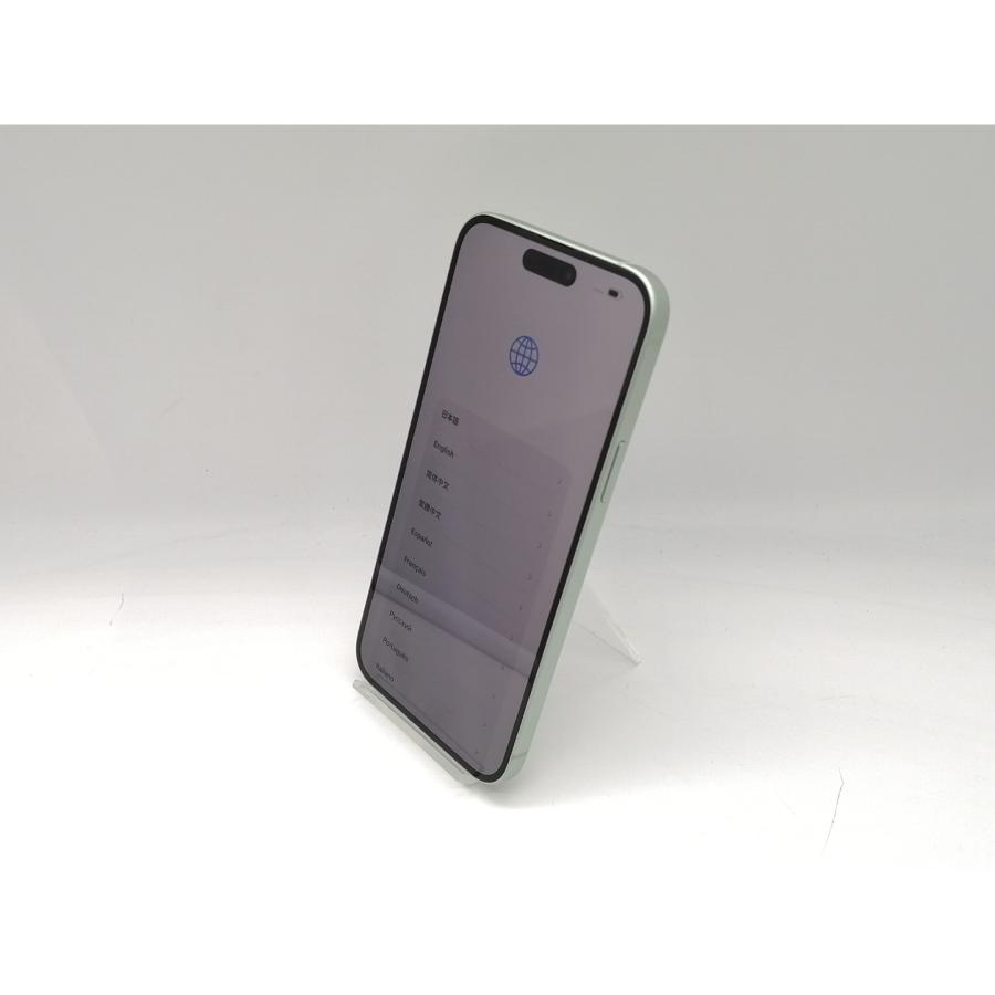 【中古】Apple 国内版 【SIMフリー】 iPhone 15 Plus 256GB グリーン MU0Q3J/A【新宿東口】保証期間１ヶ月【ランクB】の画像