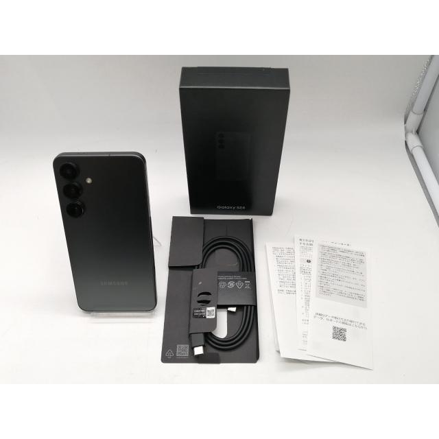 【中古】SAMSUNG 国内版 【SIMフリー】 Galaxy S24 オニキスブラック 8GB 256GB SM-S921QZKESJP【吉祥寺】保証期間１ヶ月【ランクA】の画像