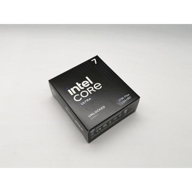 「未開封」Intel Core i7 270K Plus CPU LGA1851 未使用】Intel Core Ultra 7 270K Plus (3.7GHz) Box LGA1851/24C(P:8C