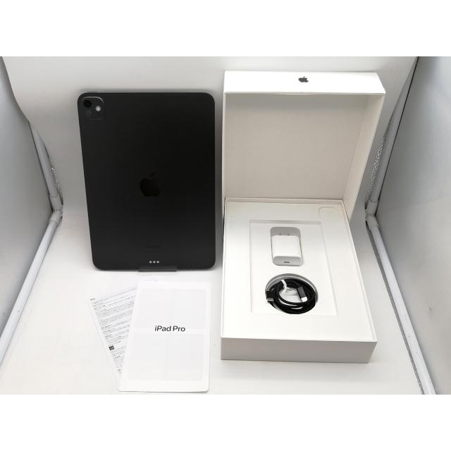 【中古】Apple 【Wi-Fi】 11インチ iPad Pro（M4/2024） 256GB スペースブラック 標準ガラス MVV83J/A【吉祥寺】保証期間１ヶ月【ランクA】の画像
