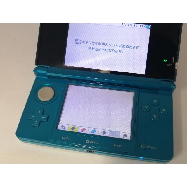 中古】Nintendo ニンテンドー3DS （アクアブルー）CTR-S-BAAA【仙台
