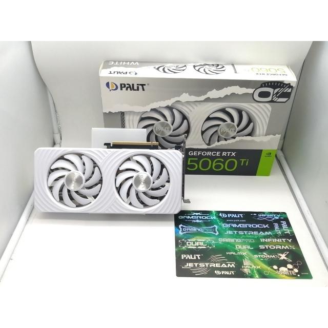 中古】Palit GeForce RTX 5060 Ti White OC 16GB(NE7506TU19T1-GB2061M