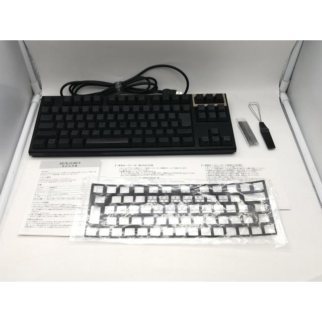 中古】東プレ REALFORCE TKL SA R2TLSA-JP3-BK [日本語配列/30g