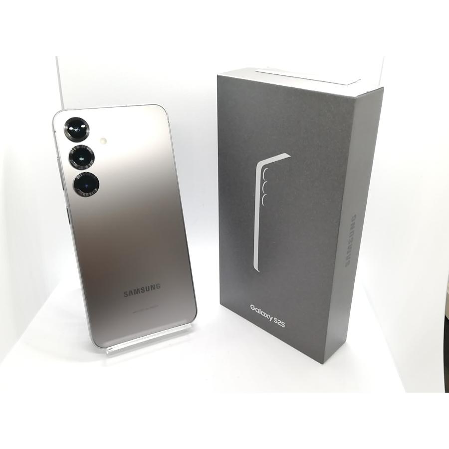 Galaxy S25 シルバーシャドウ 本体 256GB 国内版　SIMフリー 中古】SAMSUNG 国内版 【SIMフリー】 Galaxy S25 シルバーシャドウ