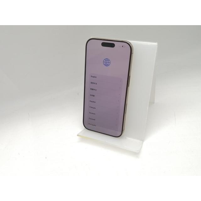 【中古】Apple docomo 【SIMフリー】 iPhone 16 Pro 128GB デザートチタニウム MYMX3J/A【吉祥寺】保証期間１ヶ月【ランクA】の画像